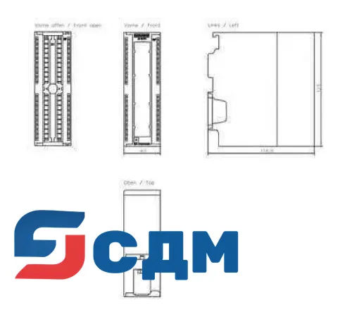 Siemens 6ES7331-7PE10-0AB0 Программируемый контроллер