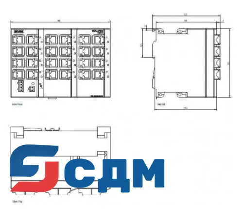 6GK5224-0BA00-2AA3 Управляемый коммутатор SCALANCE X-200