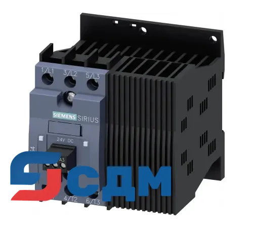 3RF3410-1BD04 Полупроводниковые 3-фазные реверсивные контакторы SIRIUS 3RF34