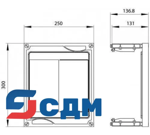 8GK4650-2KK12 Для монтажа на шины