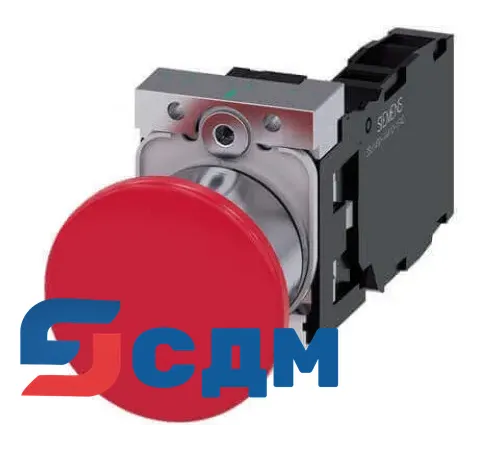 3SU1150-1BA20-1FA0-ZY19 Кнопка грибовидная