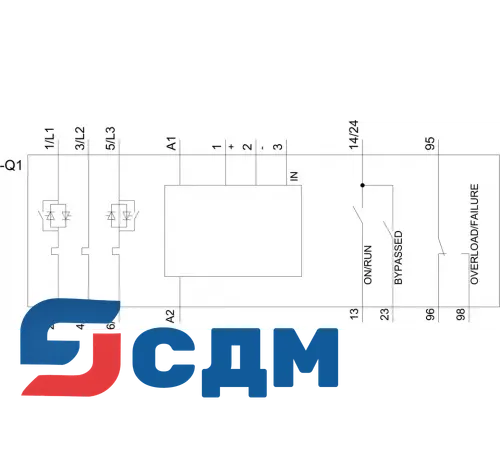 Siemens 3RW4075-2BB44 Устройство плавного пуска