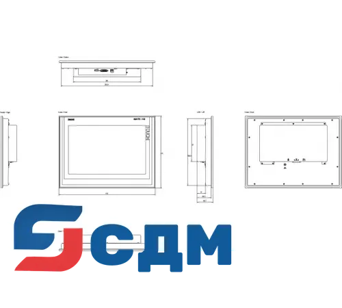 6AV7863-2AA00-0AA0 SIMATIC Industrial Flat Panel