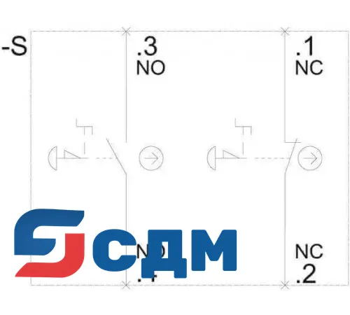 3SB3201-1HA26 Комплектная комбинации устройств