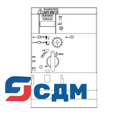 3RA6250-0EB30 Реверсивный компактный пускатель 3RA62