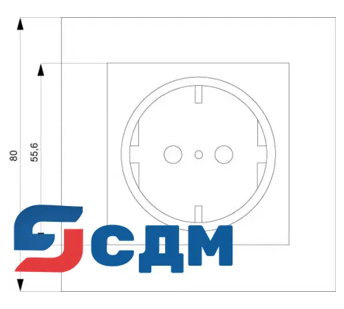 5UB1580 Розетка