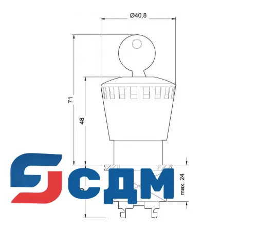 3SB3500-1BA20 Приводы - АВАРИЙНАЯ ОСТАНОВКА грибовидные кнопки