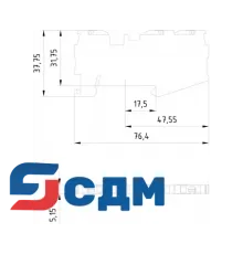 8WH3003-0AE00 Клемма с режущими зажимами 8WH