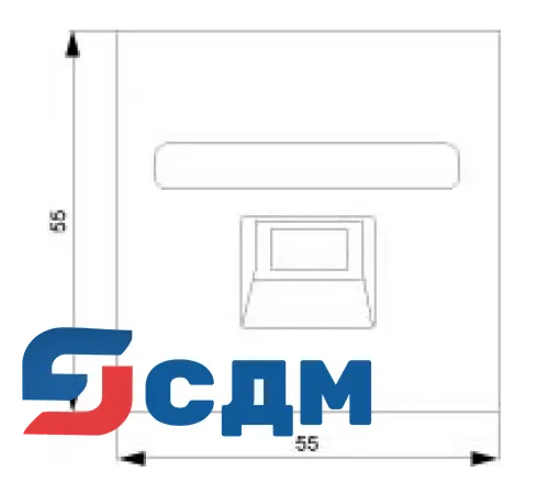 5TG2544 Телекоммуникационная розетка