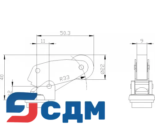 3SE5000-0AF03-1AJ0 Корпуса шириной 40 мм в соответствии с EN 50041