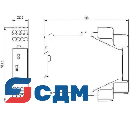 Реле безопасности Siemens 3TK2820-0AA00
