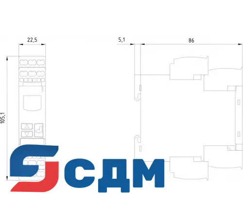 3UG4618-2CR20 Контроль обрыва линейного провода и порядка чередования фаз