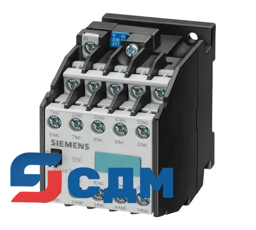 3TH4310-0AJ2 Вспомогательный контактор 3TH43 с 10 контактами