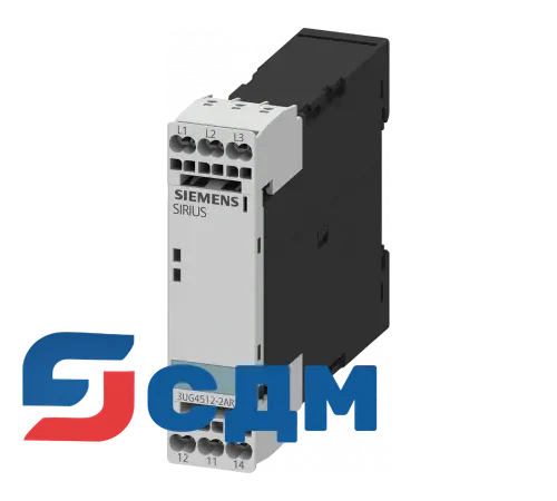 3UG4512-2AR20 Контроль обрыва линейного провода и порядка чередования фаз