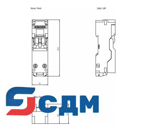 Siemens 6GK1901-1FC00-0AA0 Стандартный кабель IE TP Корд