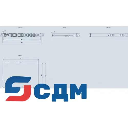 6GK5526-8GR00-4AR2 Управляемый коммутатор SCALANCE XR-500