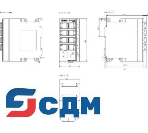 6GK5208-0BA10-2AA3 Управляемый коммутатор SCALANCE X-200