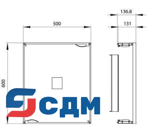 8GK4705-4KK25 Монтажные комплекты для силовых выключателей SENTRON VL/VF