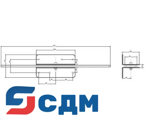 3VL9800-8LC00 Модуль взаимной блокировки задний