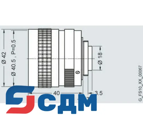 6GF9001-1BE01 Объектив