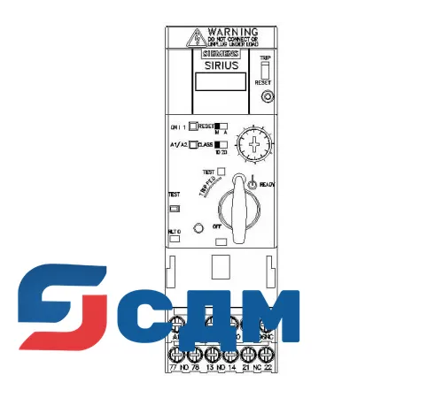 3RA6120-1CB33 Нереверсивный компактный пускатель 3RA61