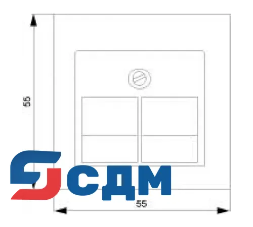 5TG1231 Телекоммуникационная розетка