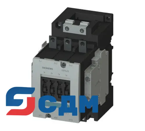 3RT1446-6AV66 Контактор SIRIUS для коммутации омической нагрузки (AC-1), 3-х полюсные, 140 ... 690 A