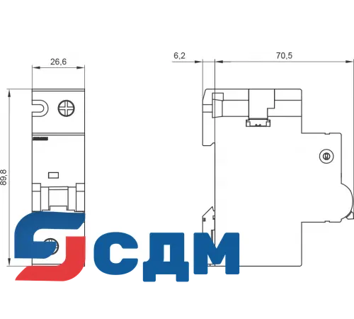 5SP4192-7 Автоматический выключатель