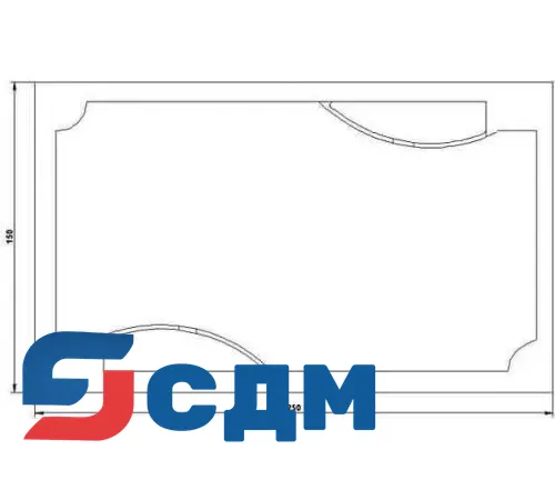 8GK9601-1KK10 Передняя крышка