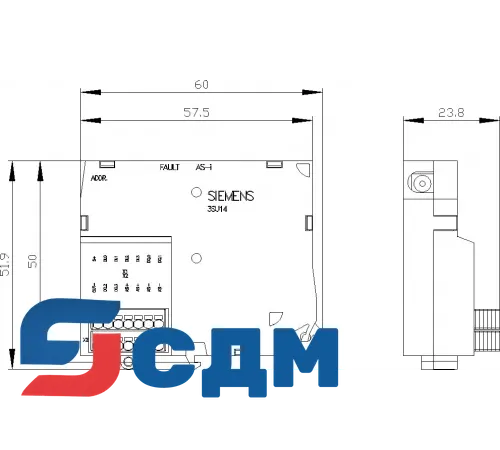 3SU1400-1EK10-6AA0 Модули AS-интерфейса