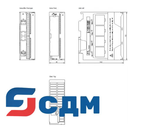 Siemens 6ES7331-7HF01-0AB0 Программируемый контроллер