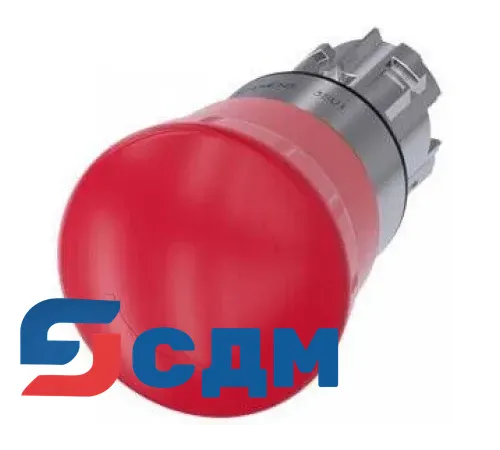 3SU1050-1HA20-0AA0-ZY19 Кнопка грибовидная АВАРИЙНОЙ ОСТАНОВКИ