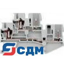 8WH5120-2MF00 Клеммы ALPHA FIX Combi 8WH5 со штыревыми контактными зажимами