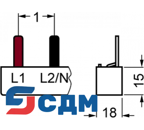 5ST3734 Сборные шины 5ST для модульных устройств