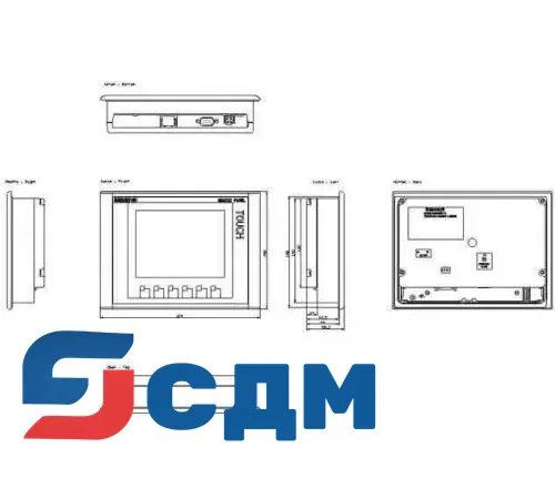 6AV66470AD113AX0 — Стационарные панели операторов Siemens.