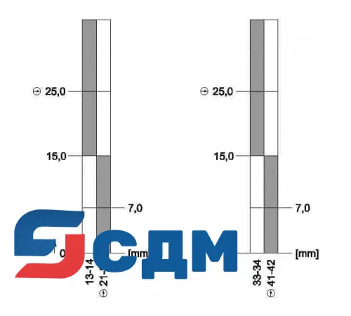 3SE5162-0CF01 XL, Ширина корпуса 56 мм