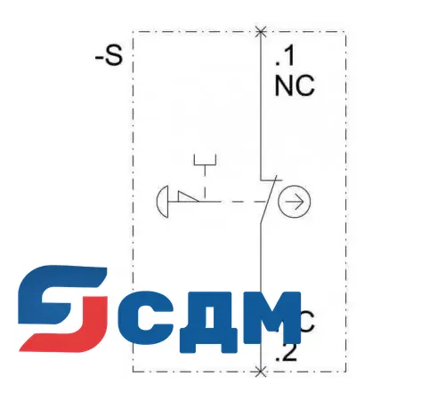 3SU1130-1BA20-1CA0-ZY13 Кнопка грибовидная