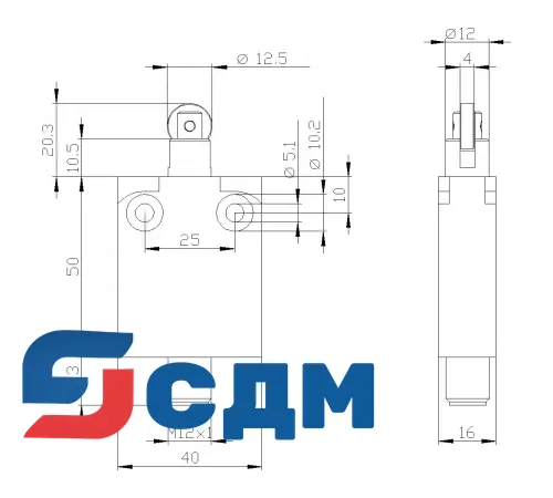 3SE5423-0CD20-1EB1 Компактный корпус