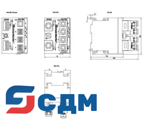 6GK5201-3JR00-2BA6 SCALANCE X-200IRT PRO управляемый