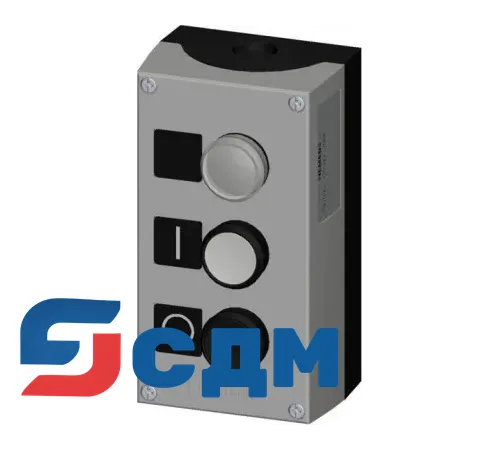 3SU1803-0AC00-2AB1 Кнопка и индикаторные лампы в корпусе