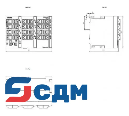 6GK5124-0BA00-2AA3 Неуправляемые коммутаторы SCALANCE X-100