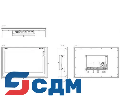 6AV21240XC020AX0 — Панель оператора Siemens