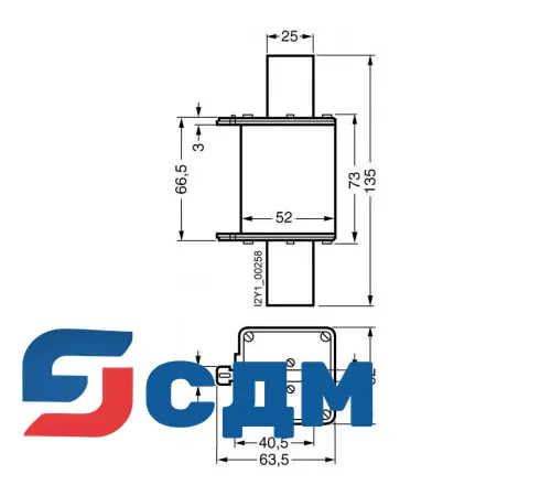 3NE1227-2 Предохранительная вставка NH SITOR