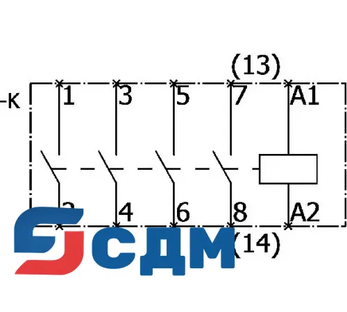 5TT5030-8 5TT5 0 Insta контакторы, AC/DC
