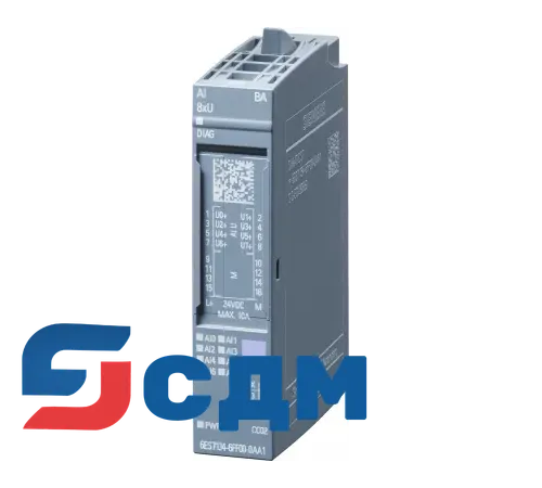 6ES7134-6FF00-0AA1 Модуль ввода аналоговых сигналов