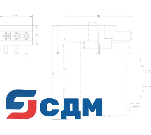 3RV1935-5A Принадлежности для шинной системы
