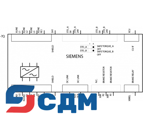 6SL3210-1PE31-1UL0 Частотный преобразователь Сименс