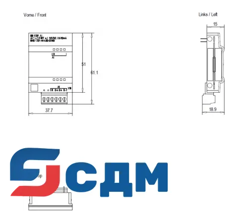 6ES7231-4HA30-0XB0 Программируемый контроллер
