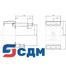 3VL9300-4RA00 Заднее присоединение