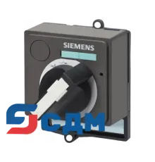 3VL9600-3HC01 Поворотные рабочие механизмы с фронтальным управлением